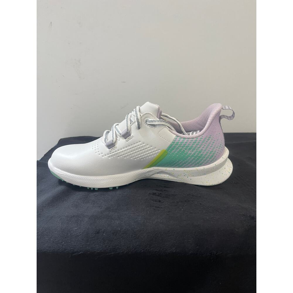 FootJoy Women's Fuel Golf Shoes - White/Green NWT SZ 7.5 - Picture 8 of 8